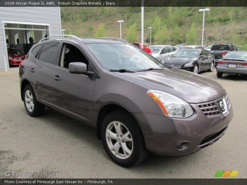 Iridium Graphite Metallic / Black 2008 Nissan Rogue SL AWD