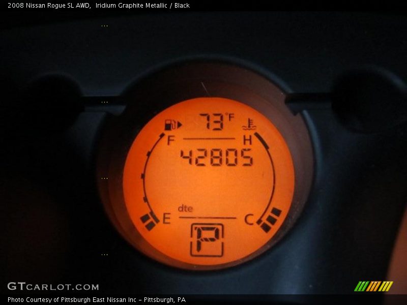 Iridium Graphite Metallic / Black 2008 Nissan Rogue SL AWD