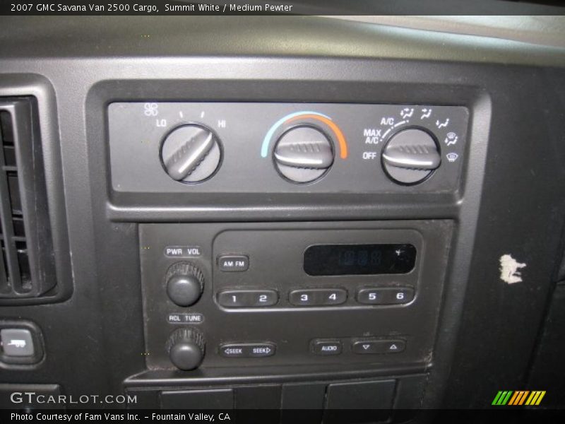 Summit White / Medium Pewter 2007 GMC Savana Van 2500 Cargo