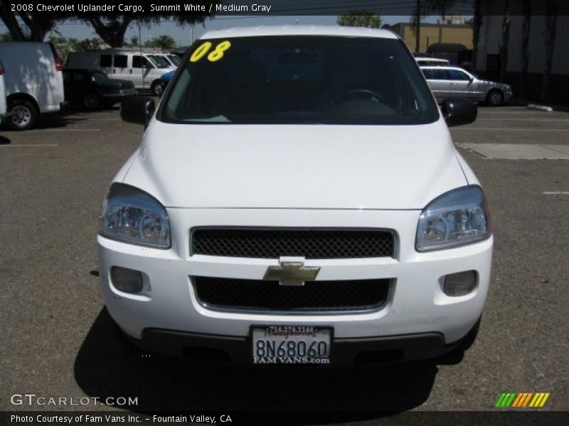 Summit White / Medium Gray 2008 Chevrolet Uplander Cargo