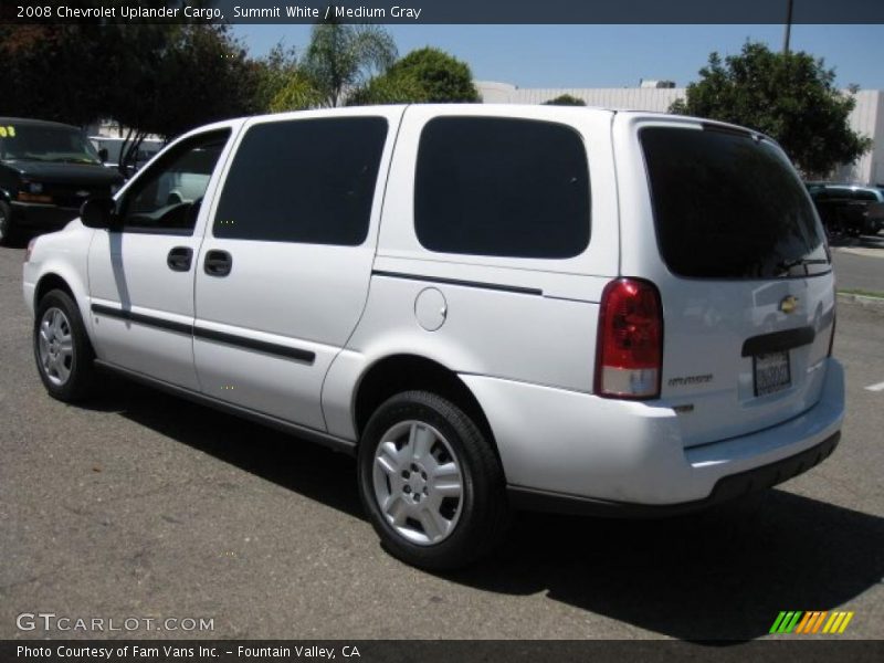 Summit White / Medium Gray 2008 Chevrolet Uplander Cargo