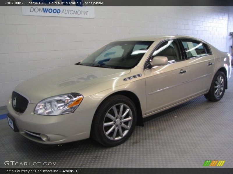 Gold Mist Metallic / Cocoa/Shale 2007 Buick Lucerne CXS