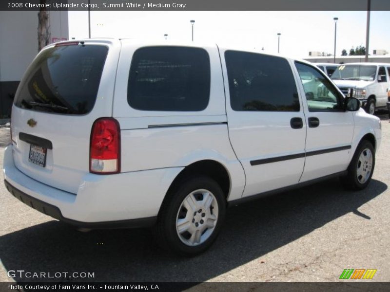 Summit White / Medium Gray 2008 Chevrolet Uplander Cargo