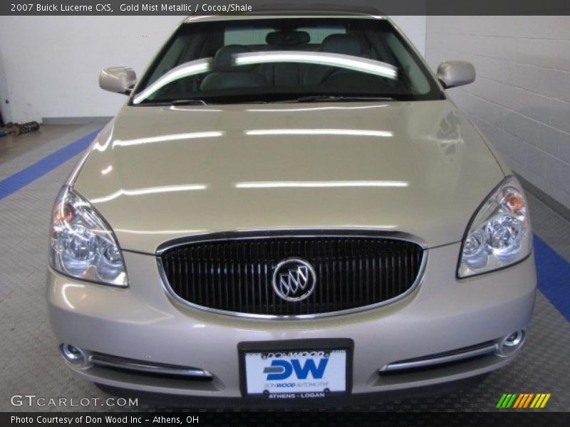 Gold Mist Metallic / Cocoa/Shale 2007 Buick Lucerne CXS