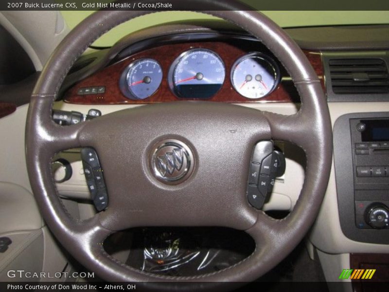 Gold Mist Metallic / Cocoa/Shale 2007 Buick Lucerne CXS