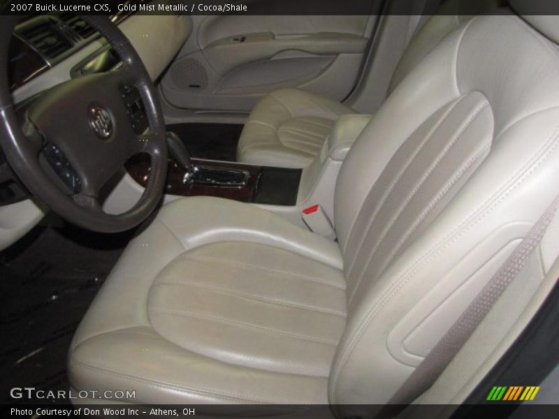 Gold Mist Metallic / Cocoa/Shale 2007 Buick Lucerne CXS