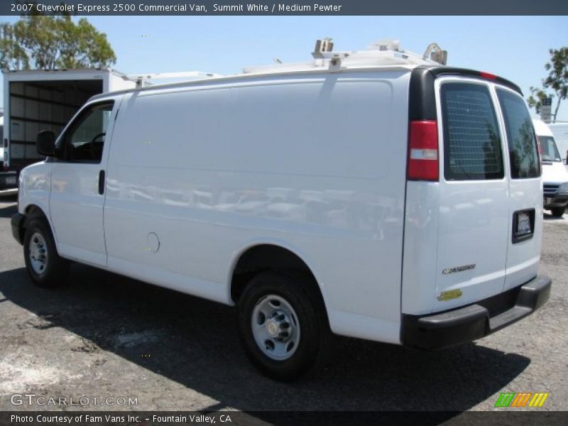 Summit White / Medium Pewter 2007 Chevrolet Express 2500 Commercial Van