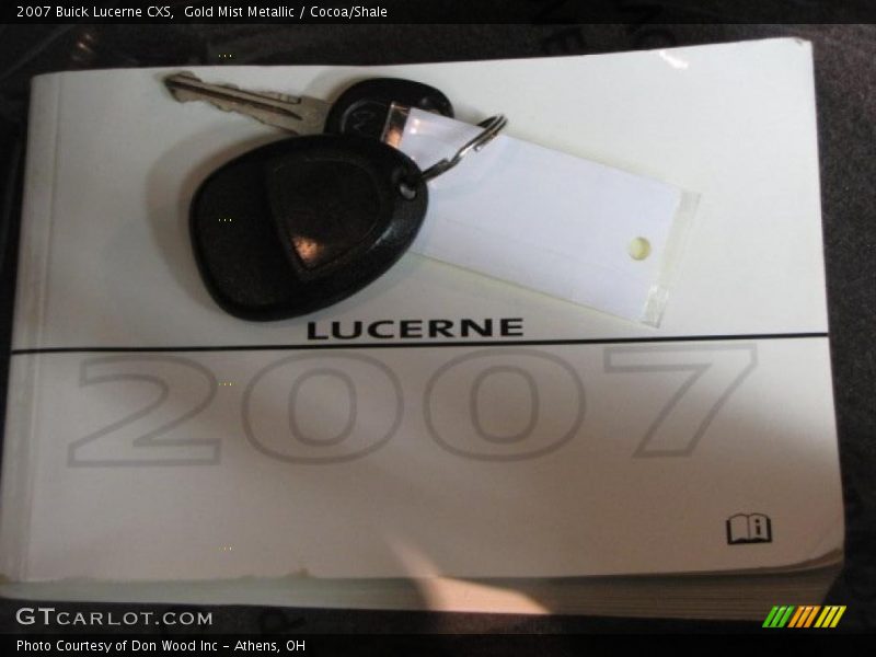 Books/Manuals of 2007 Lucerne CXS