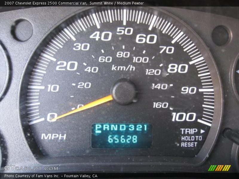 Summit White / Medium Pewter 2007 Chevrolet Express 2500 Commercial Van