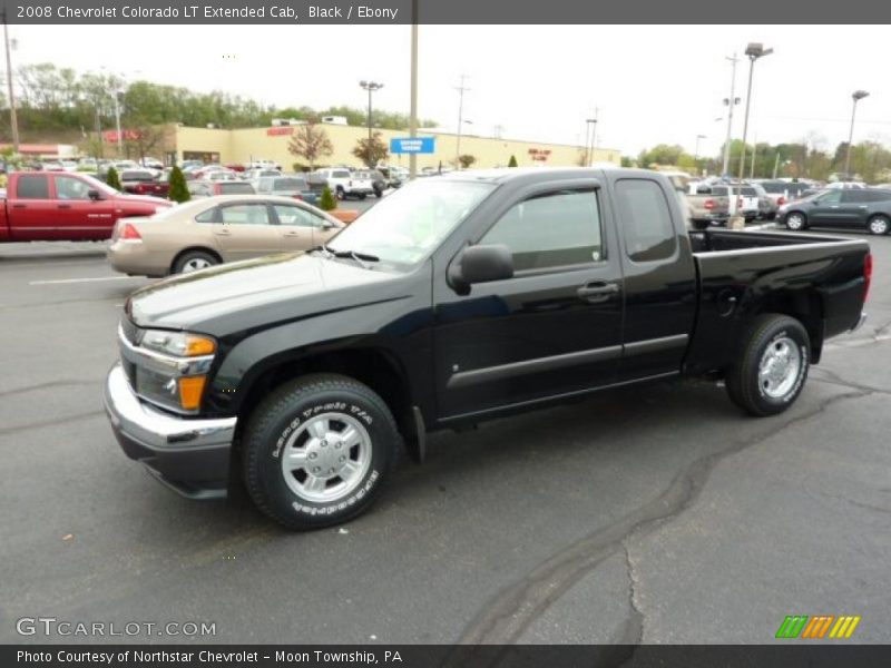 Black / Ebony 2008 Chevrolet Colorado LT Extended Cab