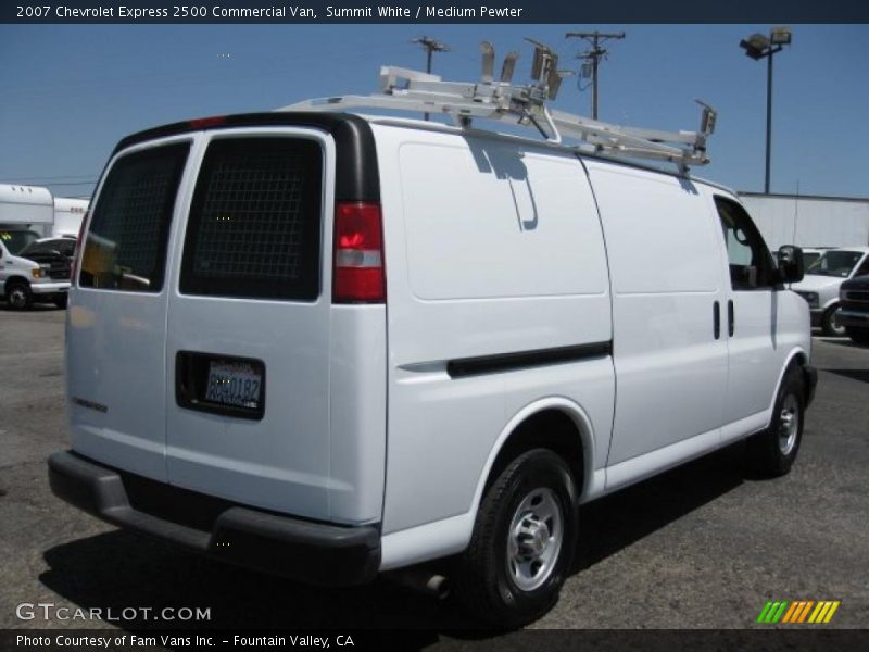 Summit White / Medium Pewter 2007 Chevrolet Express 2500 Commercial Van