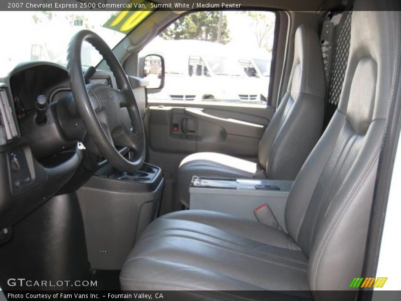 Summit White / Medium Pewter 2007 Chevrolet Express 2500 Commercial Van