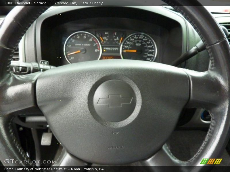 Black / Ebony 2008 Chevrolet Colorado LT Extended Cab