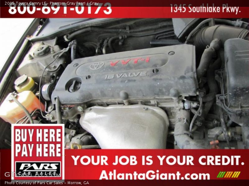 Phantom Gray Pearl / Gray 2005 Toyota Camry LE