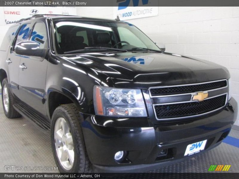 Black / Ebony 2007 Chevrolet Tahoe LTZ 4x4