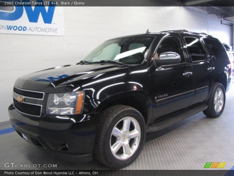 Black / Ebony 2007 Chevrolet Tahoe LTZ 4x4