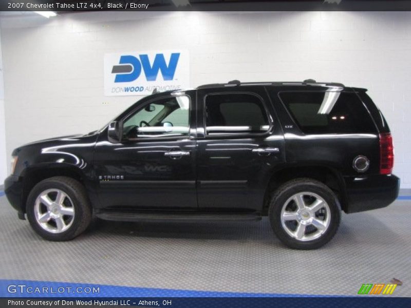 Black / Ebony 2007 Chevrolet Tahoe LTZ 4x4