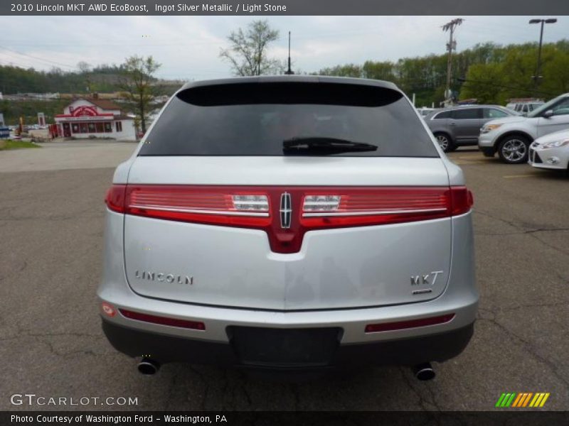 Ingot Silver Metallic / Light Stone 2010 Lincoln MKT AWD EcoBoost