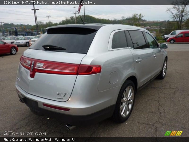 Ingot Silver Metallic / Light Stone 2010 Lincoln MKT AWD EcoBoost