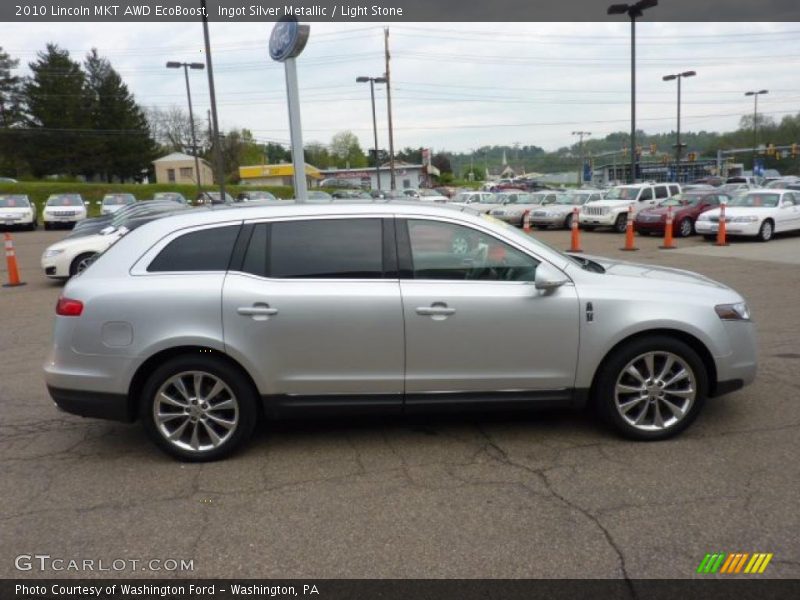 Ingot Silver Metallic / Light Stone 2010 Lincoln MKT AWD EcoBoost