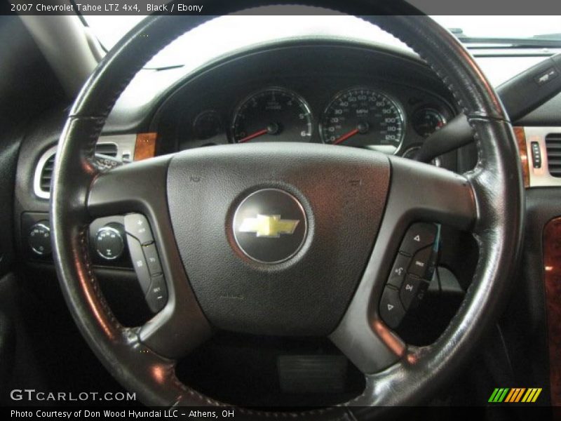 Black / Ebony 2007 Chevrolet Tahoe LTZ 4x4