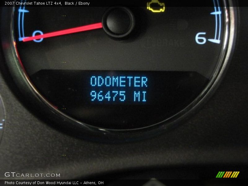 Black / Ebony 2007 Chevrolet Tahoe LTZ 4x4