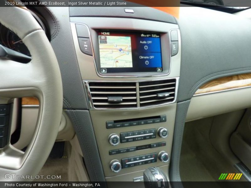 Ingot Silver Metallic / Light Stone 2010 Lincoln MKT AWD EcoBoost