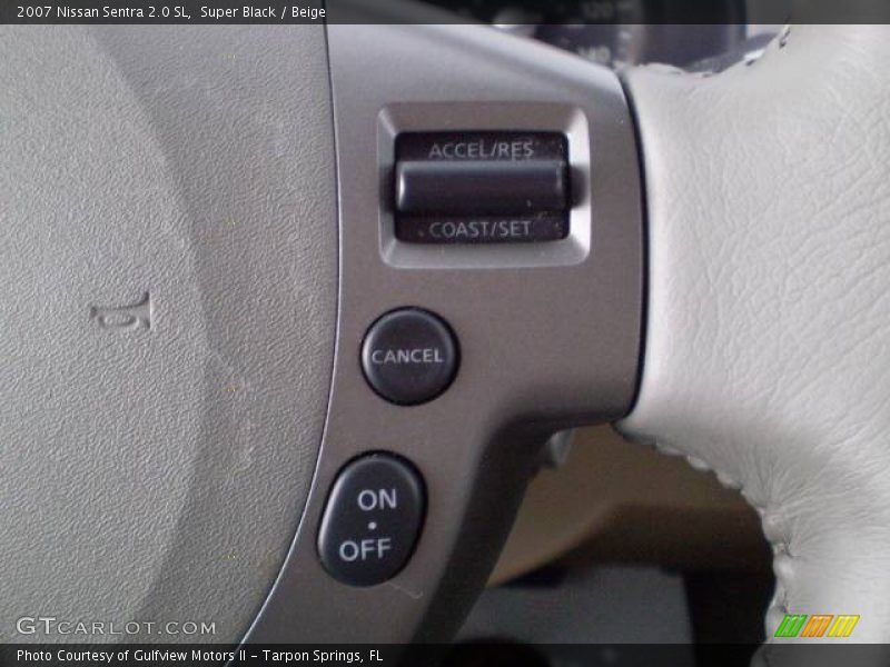 Super Black / Beige 2007 Nissan Sentra 2.0 SL
