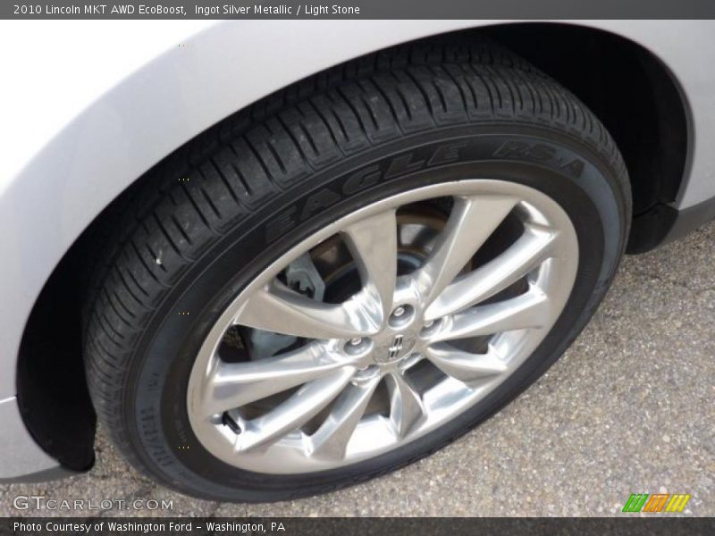 Ingot Silver Metallic / Light Stone 2010 Lincoln MKT AWD EcoBoost