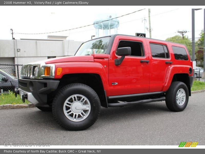 Victory Red / Light Cashmere/Ebony 2008 Hummer H3