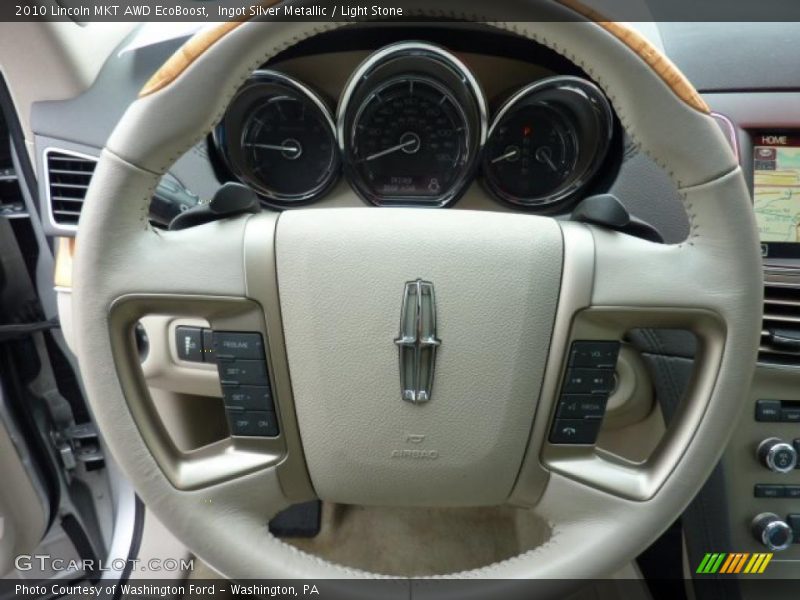 Ingot Silver Metallic / Light Stone 2010 Lincoln MKT AWD EcoBoost