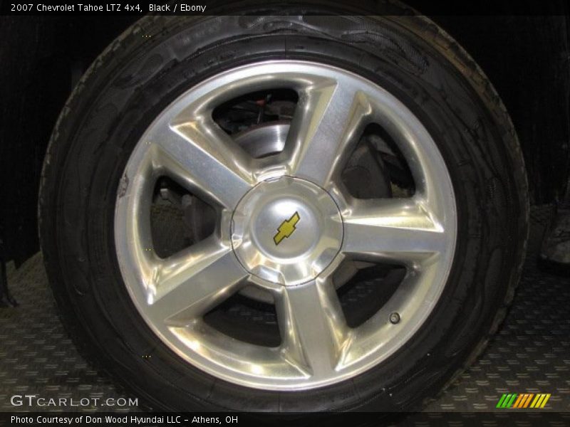 Black / Ebony 2007 Chevrolet Tahoe LTZ 4x4