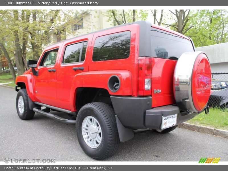 Victory Red / Light Cashmere/Ebony 2008 Hummer H3