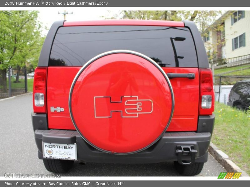 Victory Red / Light Cashmere/Ebony 2008 Hummer H3