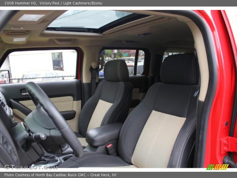 Victory Red / Light Cashmere/Ebony 2008 Hummer H3