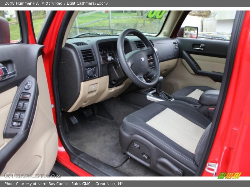 Victory Red / Light Cashmere/Ebony 2008 Hummer H3