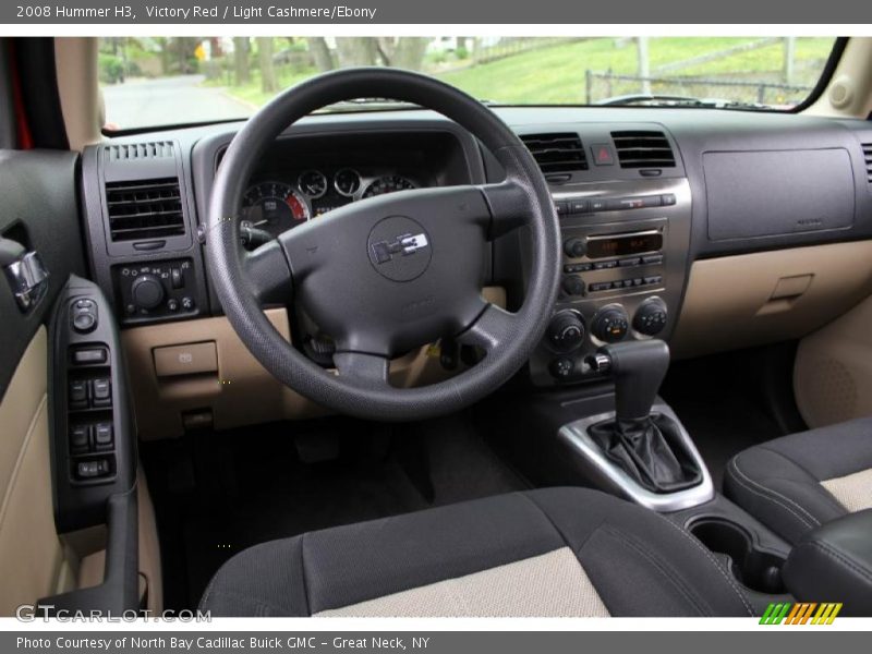 Victory Red / Light Cashmere/Ebony 2008 Hummer H3