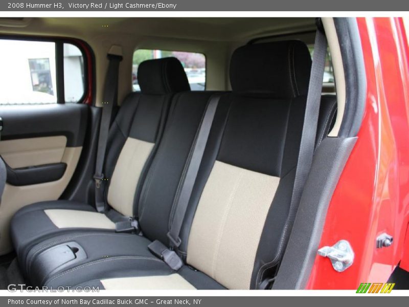 Victory Red / Light Cashmere/Ebony 2008 Hummer H3