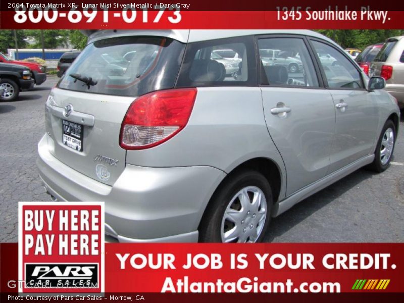 Lunar Mist Silver Metallic / Dark Gray 2004 Toyota Matrix XR