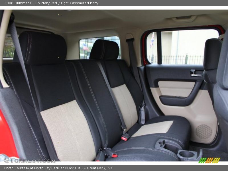 Victory Red / Light Cashmere/Ebony 2008 Hummer H3