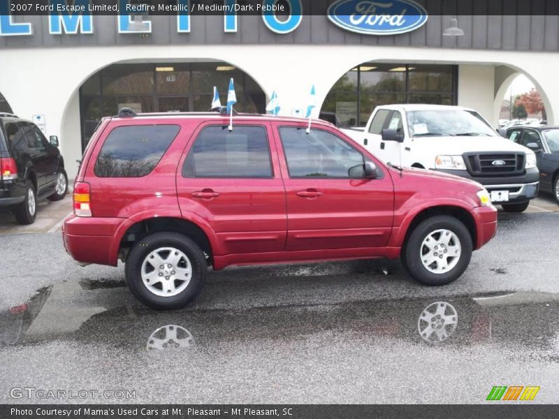 Redfire Metallic / Medium/Dark Pebble 2007 Ford Escape Limited