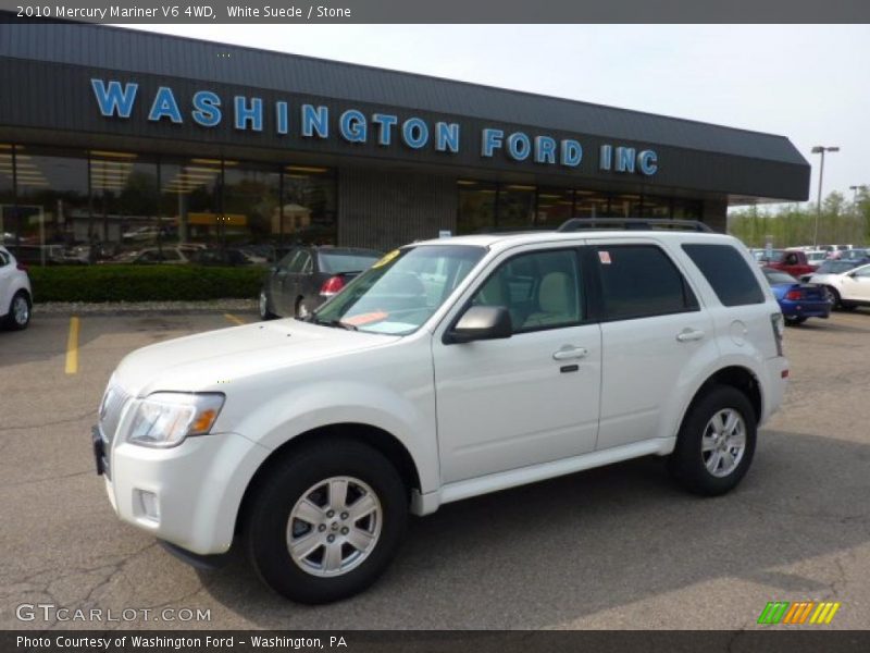 White Suede / Stone 2010 Mercury Mariner V6 4WD