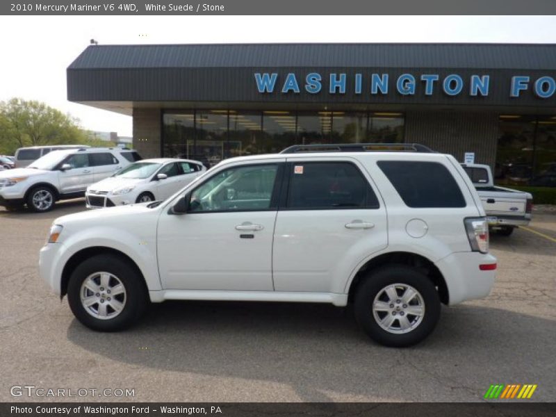White Suede / Stone 2010 Mercury Mariner V6 4WD