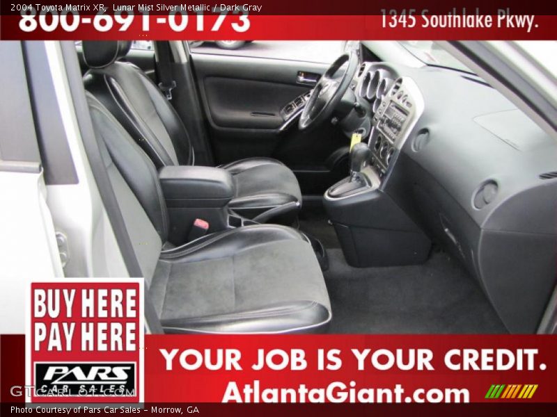 Lunar Mist Silver Metallic / Dark Gray 2004 Toyota Matrix XR