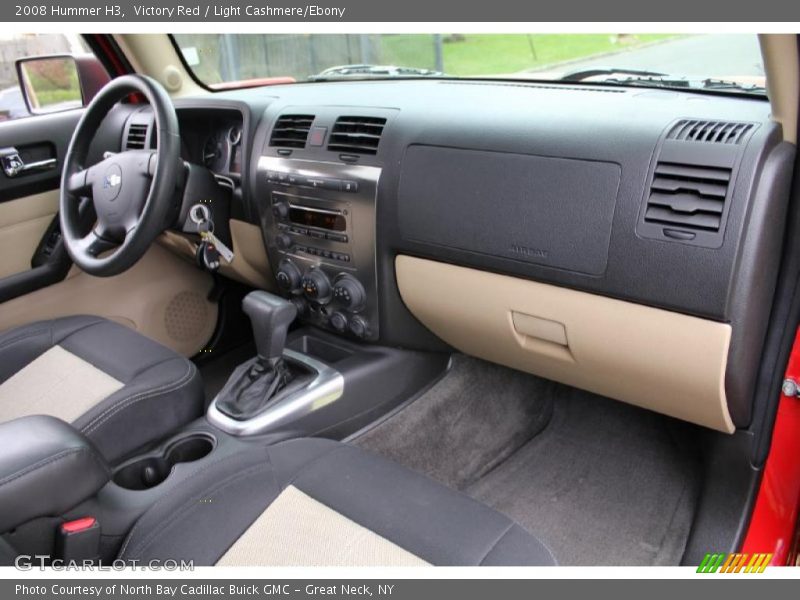 Victory Red / Light Cashmere/Ebony 2008 Hummer H3