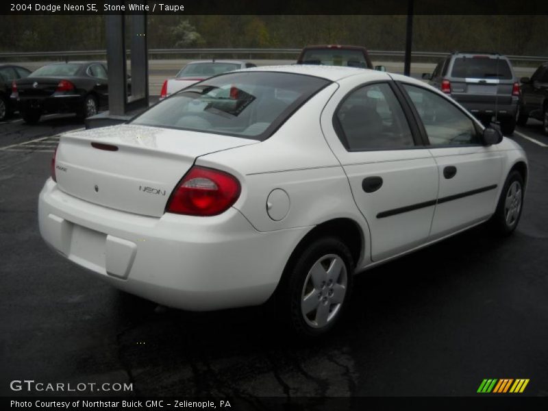 Stone White / Taupe 2004 Dodge Neon SE