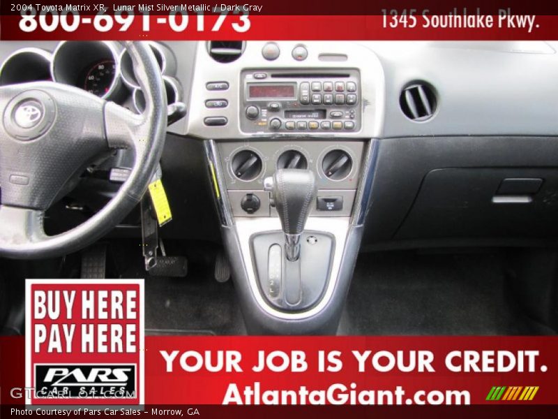 Lunar Mist Silver Metallic / Dark Gray 2004 Toyota Matrix XR