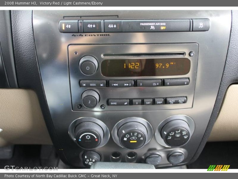 Victory Red / Light Cashmere/Ebony 2008 Hummer H3