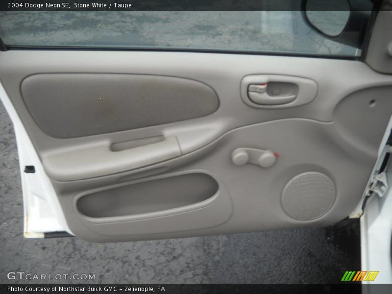 Stone White / Taupe 2004 Dodge Neon SE