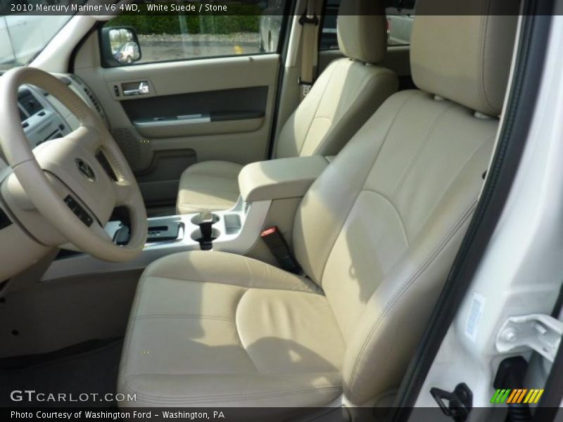 White Suede / Stone 2010 Mercury Mariner V6 4WD